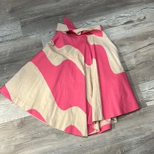 Milly front tie skirt